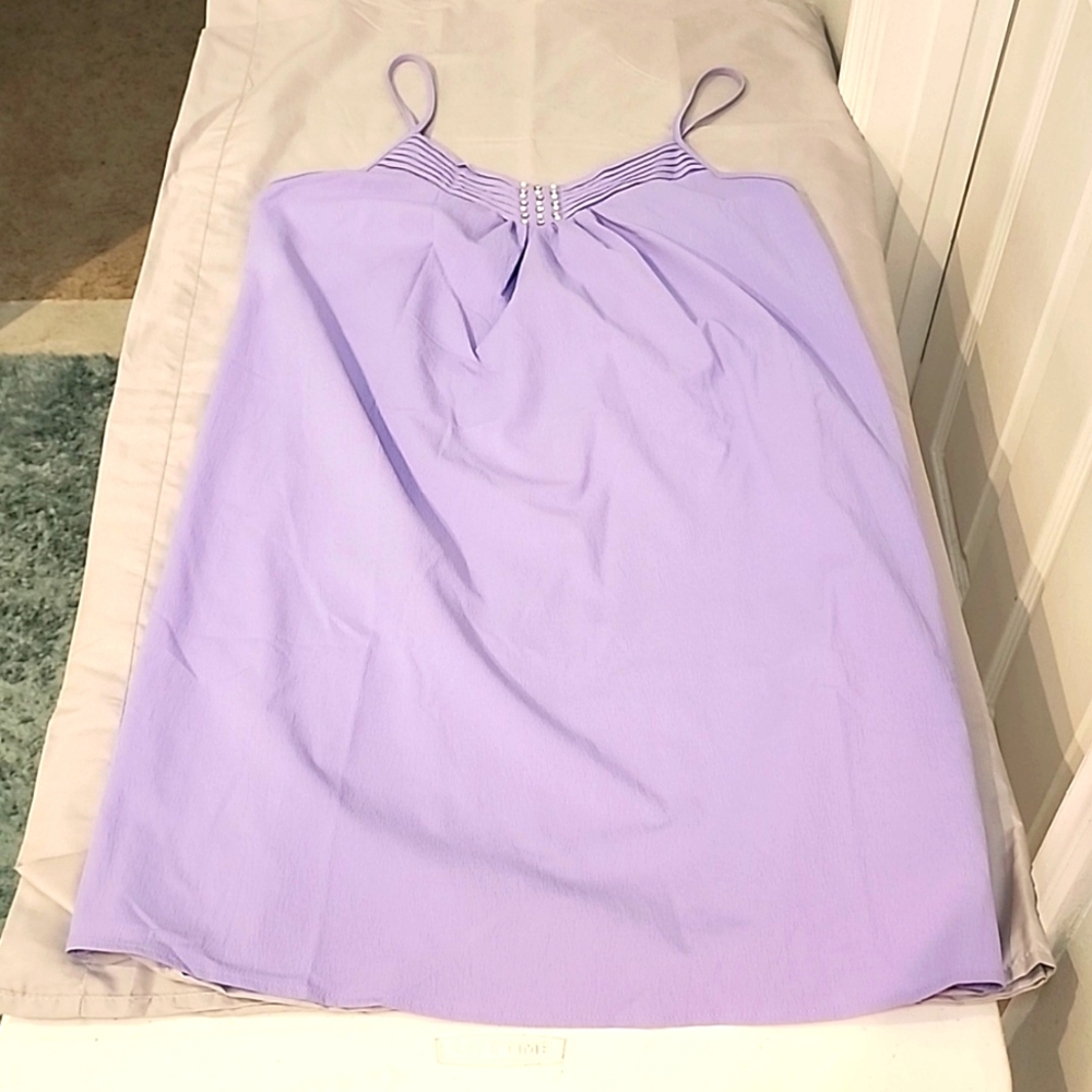 Lavender Spaghetti Strap dress